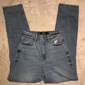 distressed mom jeans ;)